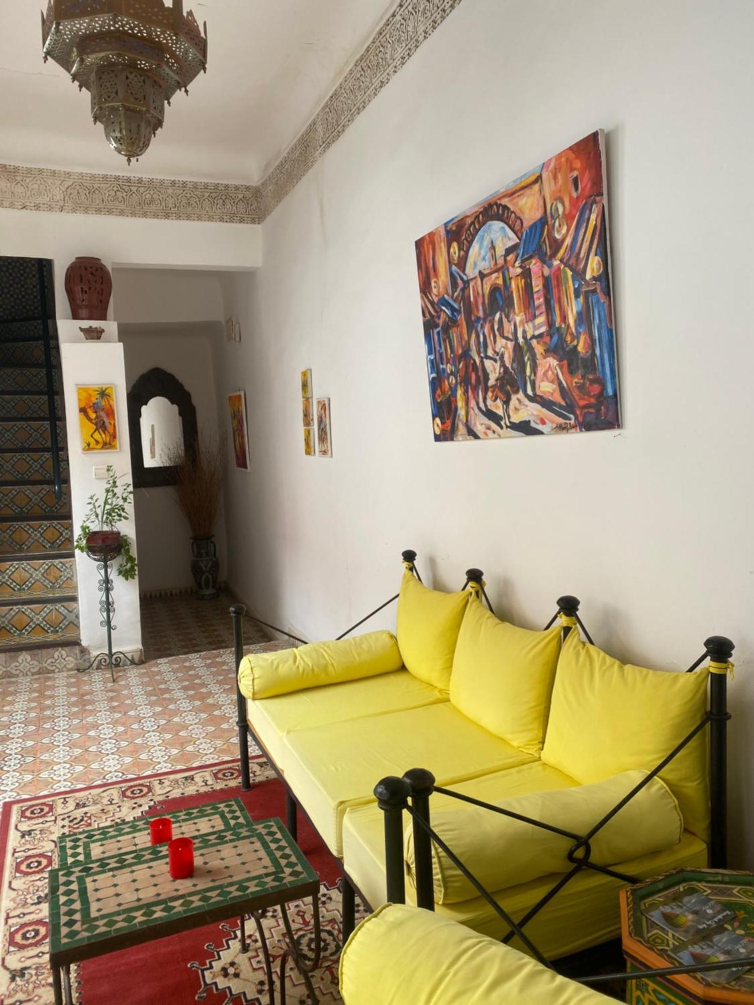 Dar Sarah-Mouassine-Marrakech, Riad Authentique Idealement Situe マラケシュ エクステリア 写真
